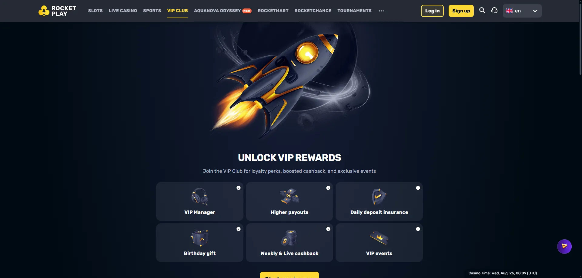 Rocketplay Casino sportsbook betting on football cricket and AFL Australia